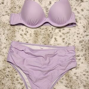 Amazon Women's Lavender Bikini Set